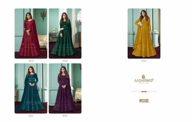 Rose By Aashirwad Georgette Readymade Suits Wholesale Clothing Suppliers In India
